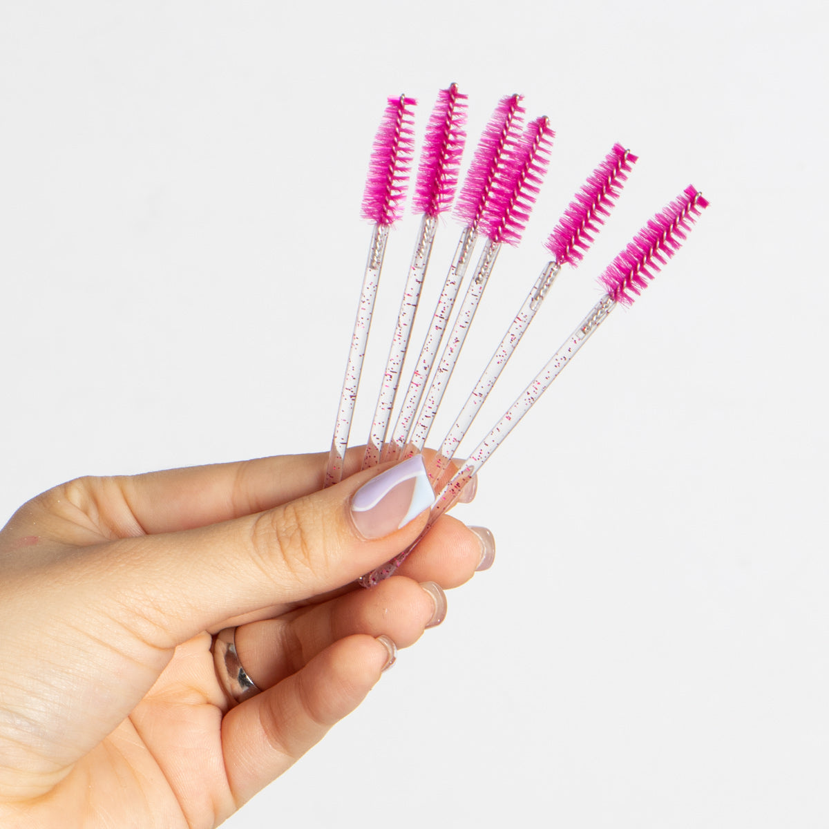 PAQUETE DE CEPILLOS PARA PESTAÑAS CON 50 PZ 