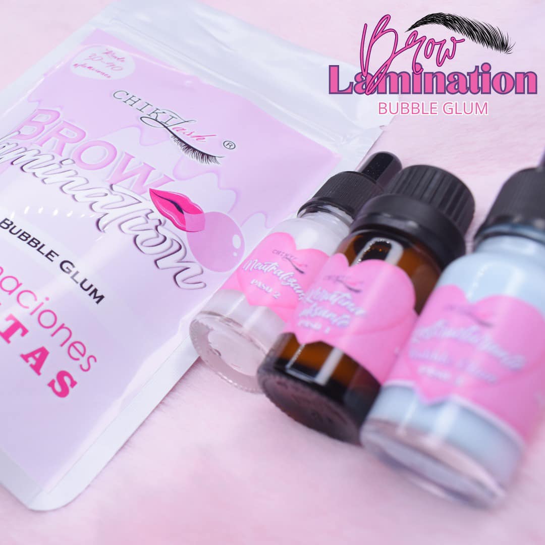BROW LAMINATION Bubble Glum de Chiki Lash