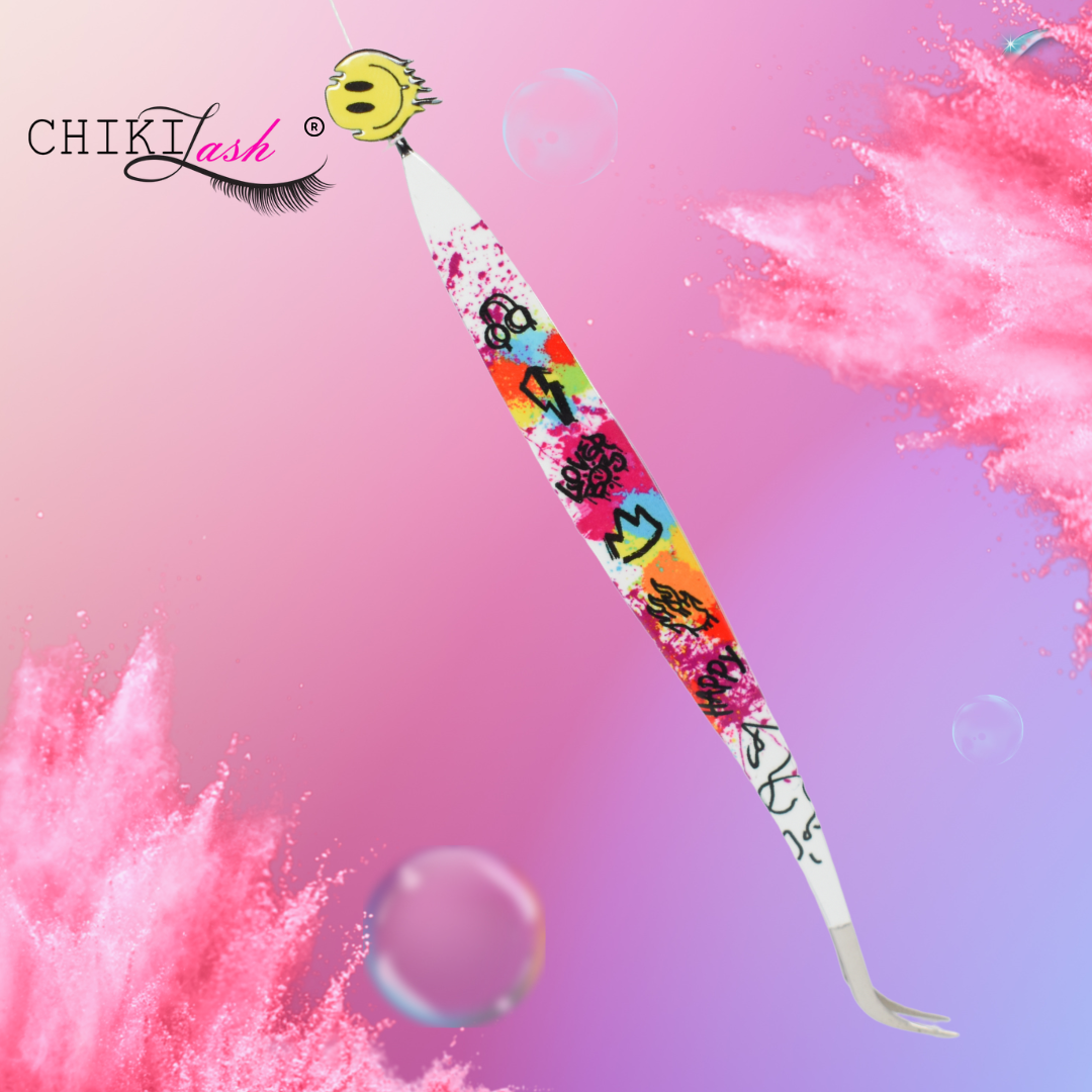 PINZA CURVA NANO TECH / VIBRANT LASHES